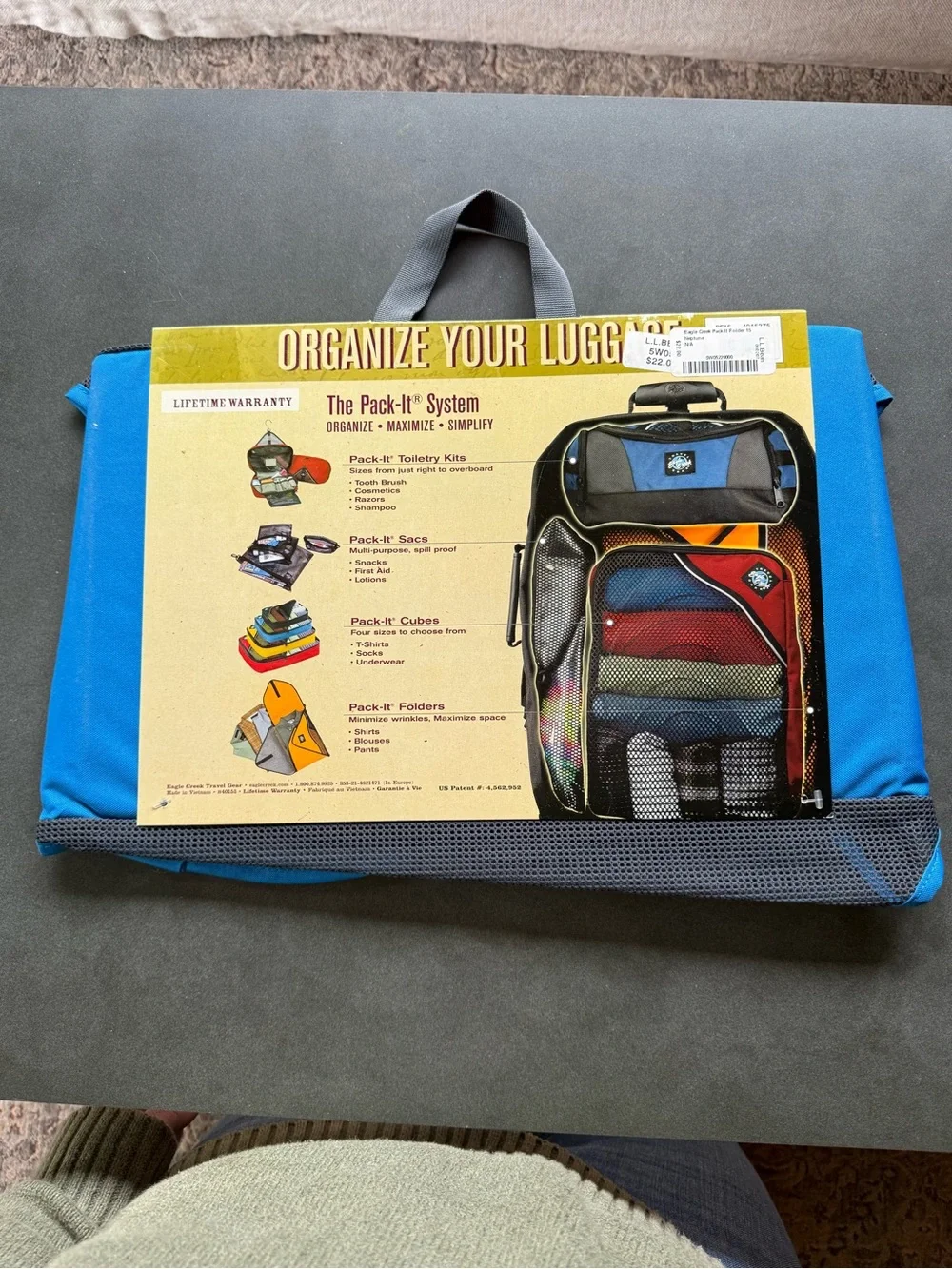 Eagle Creek Pack-It Folder 15 Travel Packing Folder - Blue